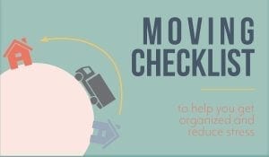 moving checklist, moving out of state